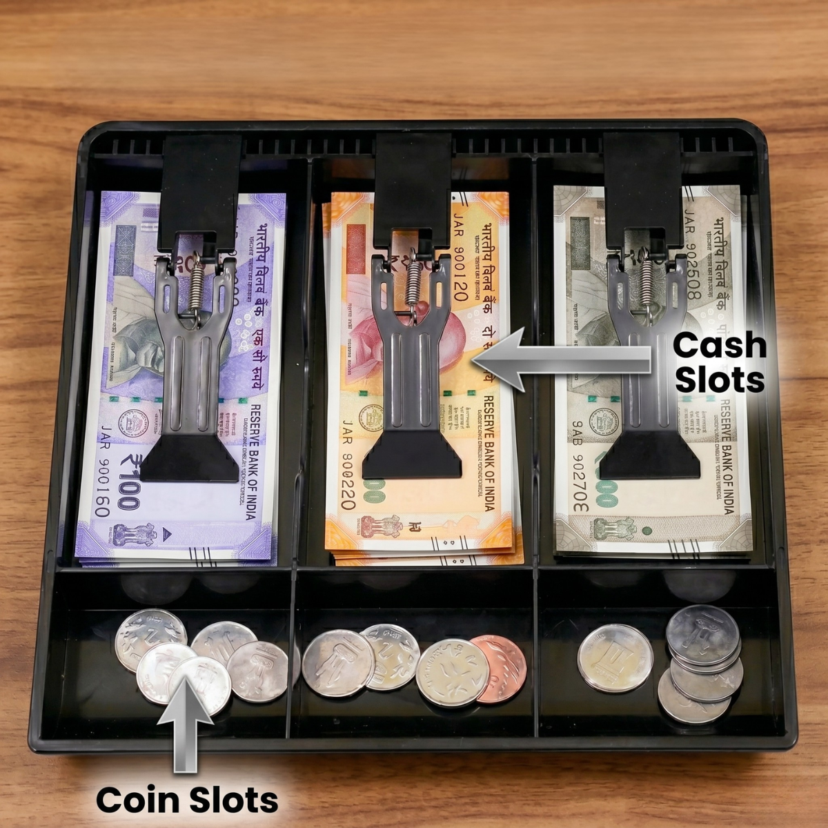 Portable Cash And Coin Tray