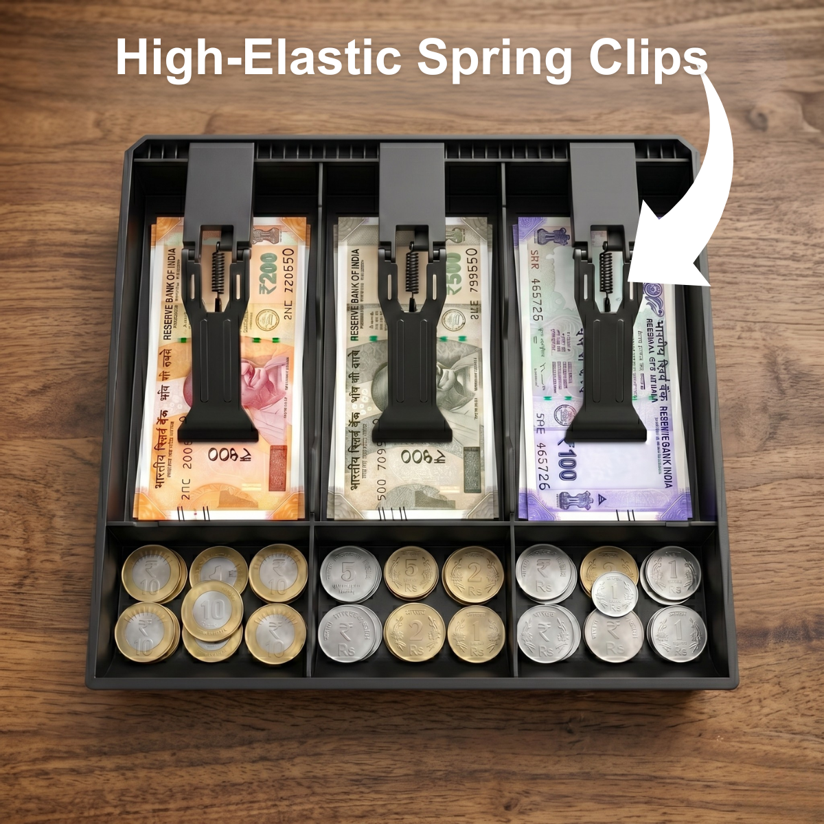 Portable Cash And Coin Tray