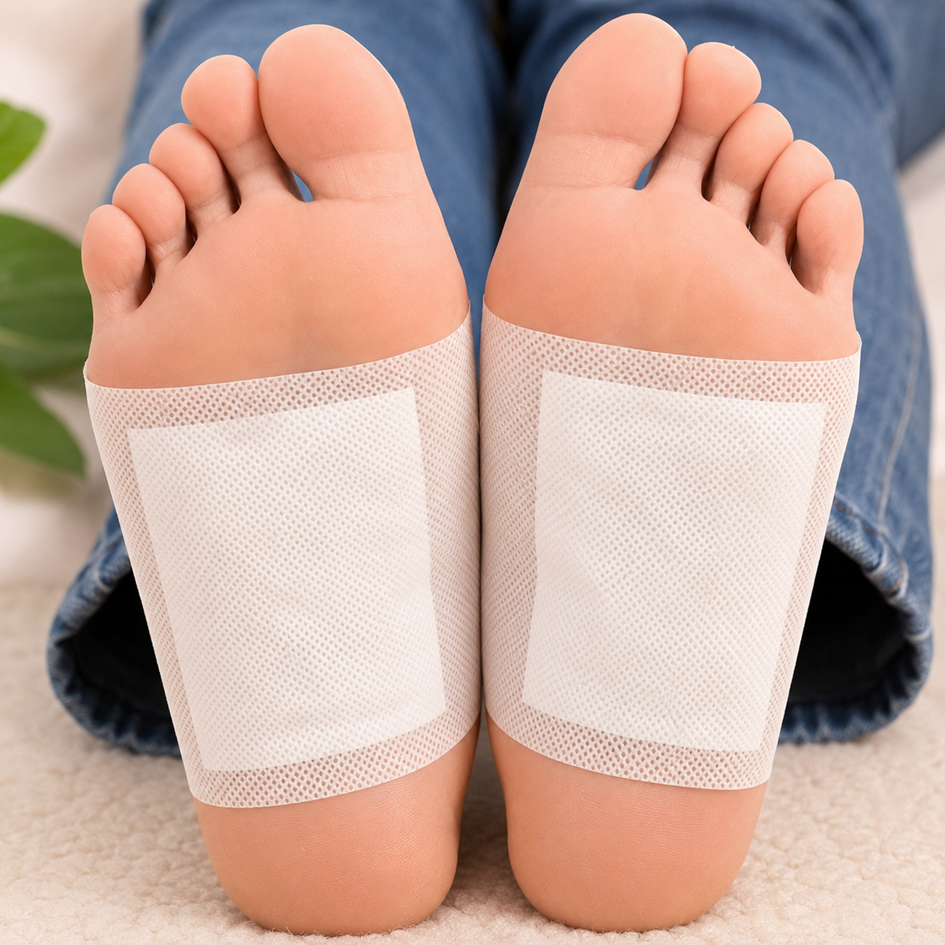 100% Herbal & Gentle Detox Foot Patch - Buy 1 Get 1 FREE (Pack of 20) @Just Rs.299/-